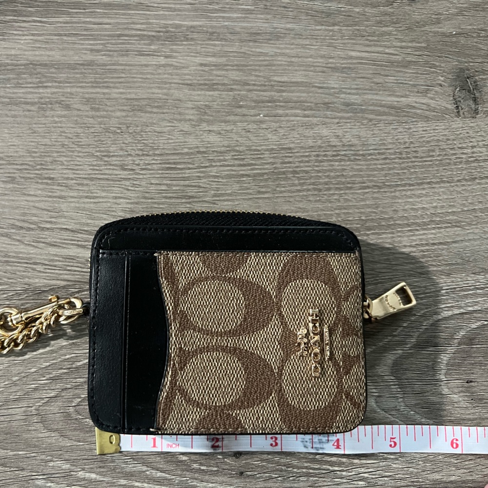 Coach Zip Card Case